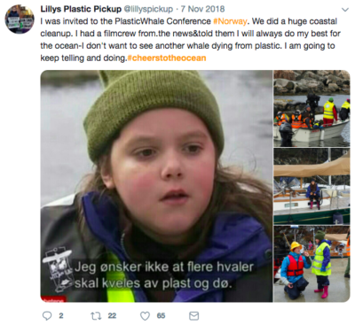 User-generated content posted on Twitter