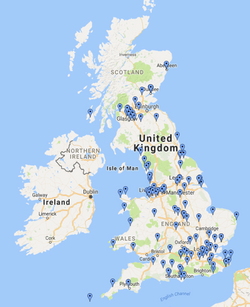 Careers at Sea Ambassador visit attendance distribution 2016