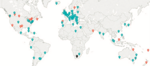 Online interactive map