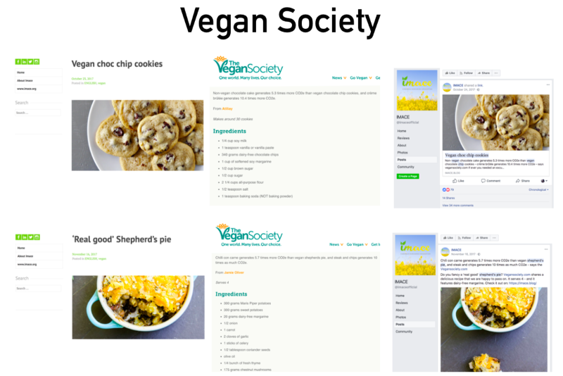 Images posted on social media