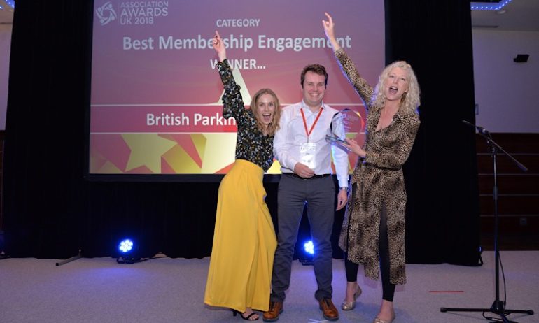 Winner, Best Membership Engagement: British Parking Association, 2018