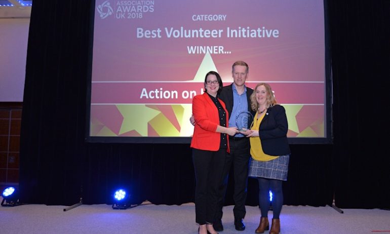 Winner, Best Volunteer Initiative: Action on Hearing Loss, 2018