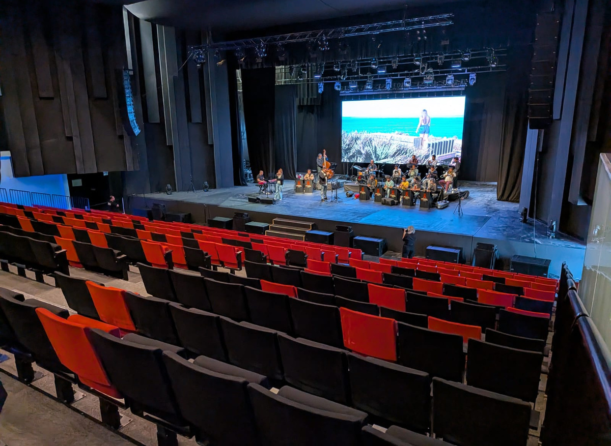 Auditorium with stage